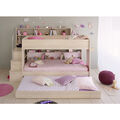 Kinderbett Etagenbett Kombi bett  Buche Hochbett Spielbett Stockbett 90x200 Bett