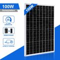 100W Photovoltaik Modul Mono Solarzelle Solarpanel Solaranlage für Balkon Haus