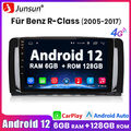 6+128G Für Mercedes Benz R-Klasse W251 2005-2017 Android12 Autoradio Carplay GPS