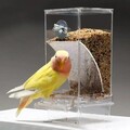 Automatischer Vogelfutterspender Futterautomat Trog Lebensmittelbox Papageien