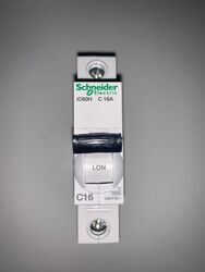 Schneider Acti 9 iC60H MCB 2a 4a 6a 10a 16a 20a 25a 32a 40a 50a 63a MwSt. REG'D