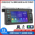 64G Android Apple Autoradio Carplay +KAM Für BMW E46 3er 318 320 325 M3 GPS NAVI