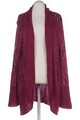 Ulla Popken Strickjacke Damen Cardigan Jacke Gr. EU 54 Bordeaux #gi2ip3b