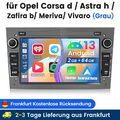 DAB+ Autoradio Android 13 GPS Navi Für Opel Astra H Corsa C D Meriva Zafira A B