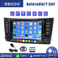 Autoradio Android 13 CarPlay  Für Mercedes Benz CLS E-Klasse W219 BT GPS Nav 64G