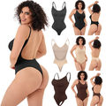 Damen Bodysuit Shapewear Body Bauchweg Figurformende Miederbody Full Body Shaper