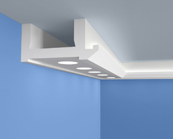 (10 meter) - Styroporleisten Zierprofile Stuckprofile Stuckleiste Dekor