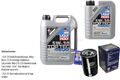 INSPEKTIONSKIT FILTER LIQUI MOLY ÖL 6L 5W-30 für VW Passat Stufenheck 32B 2.2