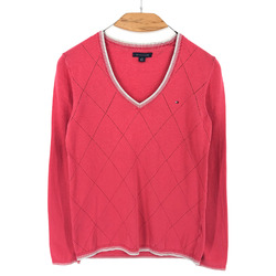 Tommy Hilfiger Damen V-Ausschnitt - Pullover Sweatshirt GRÖSSE XS