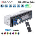 DAB+ Autoradio AM FM RDS 2x USB Freisprecheinrichtung SD AUX IN 1 DIN Bluetooth