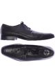 Bugatti Halbschuh Herren Slipper feste Schuhe Gr. EU 43 Leder Schwarz #cqpi54e