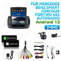 Für Mercedes Benz Smart Forfour Fortwo 453 Android 13 Autoradio 2G+64G GPS Navi