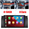 4+64G für BMW E38 5er E39 X5 E53 9 Android 13 Autoradio Carplay GPS Navi DSP IPS