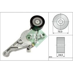 Riemenspanner Keilrippenriemen Ina 534 0151 10 für Audi Ford Seat Skoda VW