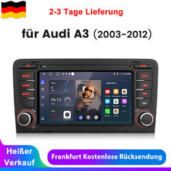 7" Android13 Autoradio Carplay Für Audi A3 S3 RS3 8P GPS Navi WIFI BT DAB+ 2+32G