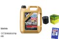 INSPEKTIONSKIT FILTER LIQUI MOLY ÖL 5L 10W-40 für VW Golf IV 1J1 1.4 16V 1.6