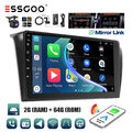 DAB+ Android 13 2+64G Autoradio Apple Carplay GPS Navi Cam Für Mazda 3 2003-2009