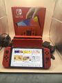 Nintendo Switch (OLED-Modell) HEG-001 Mario-Edition (Rot) 64GB Console