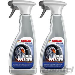 2x 500ml SONAX XTREME REIFENPFLEGER MATT REIFENPFLEGESPRAY MATTEFFECT UV-SCHUTZ