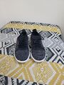 Fitflop Uberknit Knit Lace Up Stretch Sock Trainers Size 3 EU 36 Black & Grey