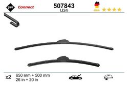 SWF 507843 Wischblatt für CITROËN  passend für FIAT JEEP LAND ROVER LEXUS