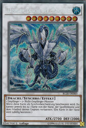 YU-GI-OH, TRISHULA, DRACHE DER EISBARRIERE, SCR, BLLR-DE060, 1. Auflage, TOP