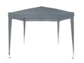 Faltbares Party-Zelt 3 x 3 Meter Grau Faltpavillon Pop Up Partyzelt Gartenzelt