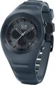 ICE-WATCH - P. Leclercq Black - Schwarze Herrenuhr mit Silikonarmband - Chrono -