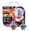 2x OSRAM H4 Night Breaker 200 Next Generation bis zu +200% nightbreaker Lampen