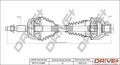 DR!VE+ ANTRIEBSWELLE 647mm VORNE RECHTS passend für VW CALIFORNIA MULTIVAN TRANS