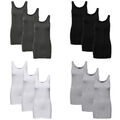 ONLY Top 3er Pack Damen LIVE LOVE LONG Basic Tank Tops