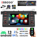 64G Android 13 Autoradio Carplay GPS RDS +KAM Für BMW 3er E46 M3 Rover 75 MG ZT