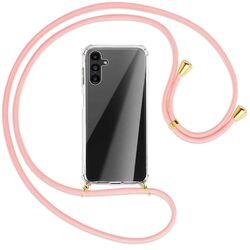 Handykette für Samsung Galaxy A13 5G (6.5'') rosa (G) Hülle mit Band Kordel