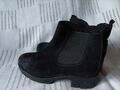 Gabor Stiefelette Gr. 38 UK 5 Chelsea Boots schwarz