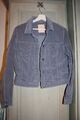 Esprit Cord-Jacke aus Baumwoll-Stretch, Farbe Grey Blue, Größe: L, 099EE1G106