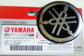 ORIGINAL Yamaha 5,5cm-3D-ALUMINIUM EMBLEM -Aufkleber-SCHWARZ-Emblema-55mm LOGO