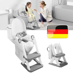 Toilettentrainer Kinder mit Treppe Toilettenaufsatz WC Sitz Toilettensitz NEU