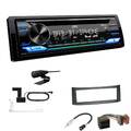 JVC CD-Receiver Autoradio DAB+ Bluetooth für Smart Roadster 2003-2005