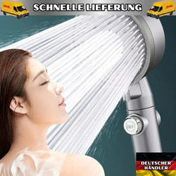 Duschkopf Handbrause Wassersparend Turbo  Duschbrause Badezimmer 5Modi ANGEBOT