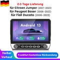 Carplay Android13 Für Fiat Ducato Citroen Jumper Peugeot Boxer Autoradio GPS 64G