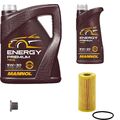 MANN Inspektionspaket 6 L MANNOL Energy Premium 5W-30 für Mercedes A-Klasse