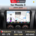 4+64G Carplay Android 13 Autoradio Für Mazda 3 BL 2010-2013 GPS 8-Kern Kam DAB+