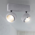 LED Decken Strahler Lampe Spot Leuchte schwenkbar Ess Zimmer Beleuchtung Beton