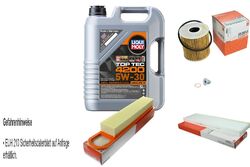 MAHLE INSPEKTIONSPAKET 5 L LIQUI MOLY Top Tec 4200 5W-30 für MINI Mini Clubman