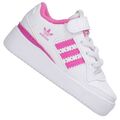 adidas Forum Low 84 Kinder Sneaker Turnschuhe Schuhe Klettverschluss Weiß Pink