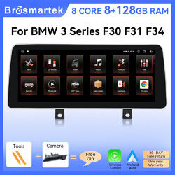 12.3'' Android 13 Autoradio CarPlay 8-Kern GPS Navi für BMW F30 F31 F33 F36 NBT