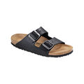 Birkenstock Arizona FL schwarz schmale Weite Gr. 47 - neutral 100% Nubukleder