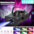 1200W 6 LED Nebelmaschine RGB Kabellose Rauchmaschine DJ Bühnenlicht Disco Party