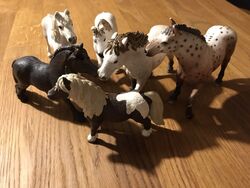 Schleich Konvolut Pferde Ponys