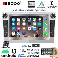 DAB+ 32G Android 13 Carplay Autoradio GPS Für Opel Astra H Corsa C D Combo Tigra